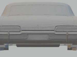 impala sedan 67 supernatural 3D Print Model