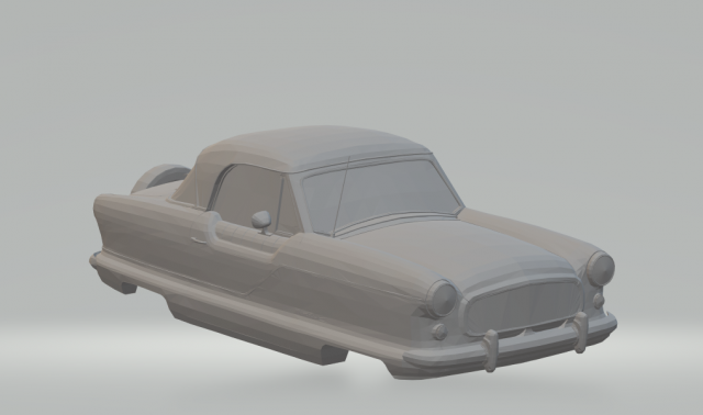 nash metropolitan 3D Baskı Modeli .c4d .max .obj .3ds .fbx .stl .blend 