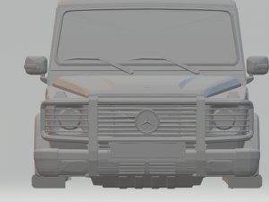 mercedes class g Modelo de impresión 3D