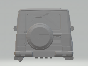 mercedes class g Modelo de impresión 3D