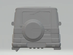 mercedes class g 3D Print Model