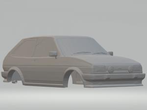fiesta 1984 xr2 Modelo de Impressão 3D