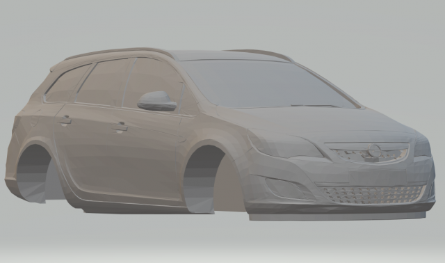 Opel astra sports tourer 3D Print Model in Vehicle 3DExport