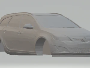Opel Astra Sport Tourer Modello di stampa 3D