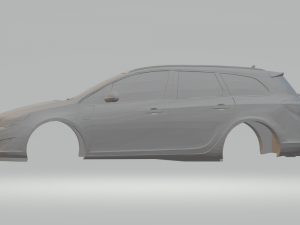 Opel astra sports tourer 3D 打印模型