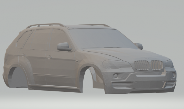 x5 530i 3D Print Model .c4d .max .obj .3ds .fbx .stl .blend