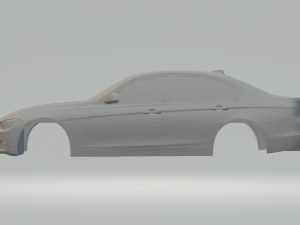 series 3 sedan 318 3Dプリントモデル