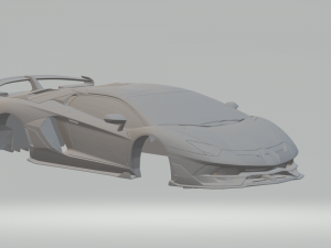 aventador svj roadster 20 3Dプリントモデル