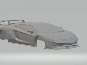 aventador svj roadster 20 Modelo de impresión 3D