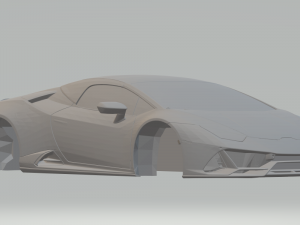 huracan evo spyder 2019 3D Print Model
