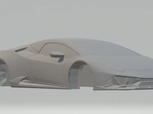 huracan evo spyder 2019 3D Print Model
