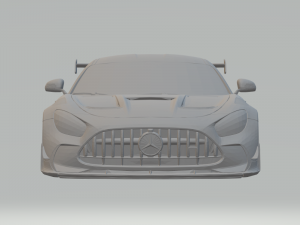 mercedes amg gtr black series 2020 3D प्रिंट मॉडल