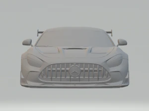 mercedes amg gtr black series 2020 3D Print Model