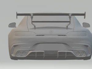 mercedes amg gtr black series 2020 3D Print Model