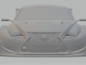 lexus rc f supergt Modello di stampa 3D