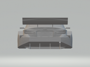 lexus rc f supergt Modello di stampa 3D