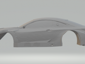 lexus rc f supergt Modello di stampa 3D