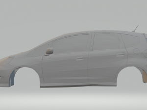 honda fit Modelo de Impressão 3D