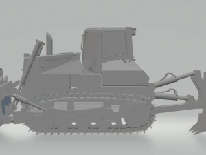 liebherr pr 776 bulldozer 3D Print Model