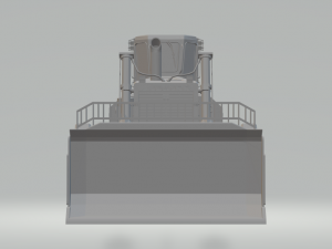 liebherr pr 776 bulldozer 3D Print Model