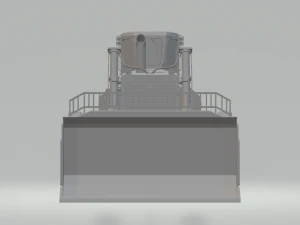 liebherr pr 776 bulldozer 3D Print Model