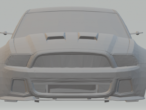 shelby mustang need for speed 3Dプリントモデル