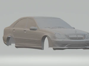 mercedes clase c Modelo de impresión 3D