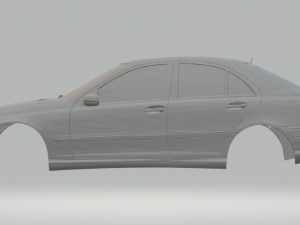 mercedes class c 3D 打印模型