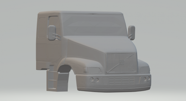 volvo nh12 truck cab Modèles 3D en vedette .c4d .max .obj .3ds .fbx .stl .blend 