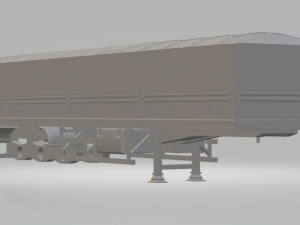 randon semi trailer truck ls brazilian 3D 프린트 모델