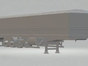 Randon semirimorchio ls brasiliano Modello di stampa 3D