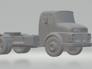 mercedes 1113 3D 打印模型