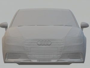 audi a3 sedan 3D Print Model