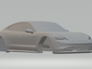 porsche taycan Modelo de impresión 3D