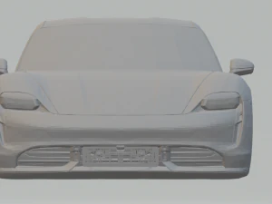 porsche taycan 3D Print Model
