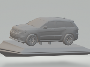 jeep grandcherokeetrackhawk 2018 3D Print Model