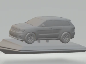 지프 그랜드체로키트랙호크 2018 3D 프린트 모델