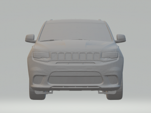 jeep grandcherokeetrackhawk 2018 3D 프린트 모델