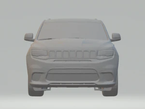 jeep grandcherokeetrackhawk 2018 3D Print Model