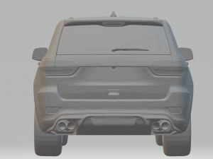 jeep grandcherokeetrackhawk 2018 3D 프린트 모델