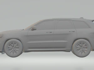 jeep grandcherokeetrackhawk 2018 3D Print Model