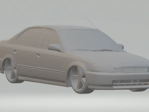honda civic 98 3D Принт Модель