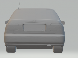 honda civic 98 3Dプリントモデル