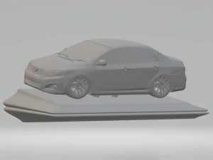 toyota corolla 2012 3D Print Model