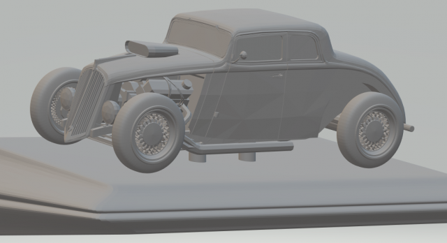 willys 77 3Dプリントモデル .c4d .max .obj .3ds .fbx .stl .blend 