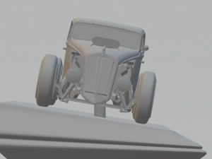 willys 77 3Dプリントモデル