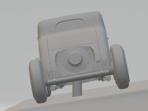 willys 77 3Dプリントモデル