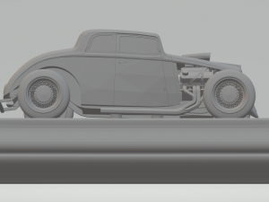 willys 77 3Dプリントモデル