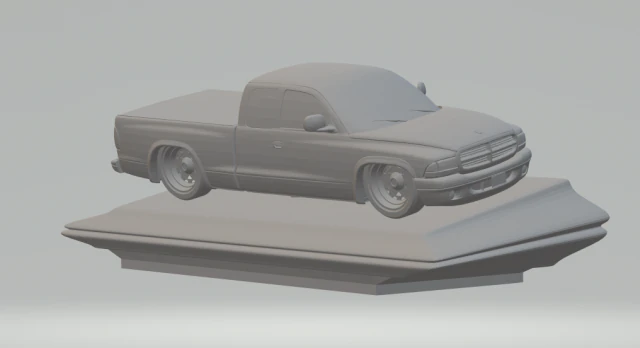 Dodge dakota r-t brazil 3D Print Model .c4d .max .obj .3ds .fbx .stl .blend 