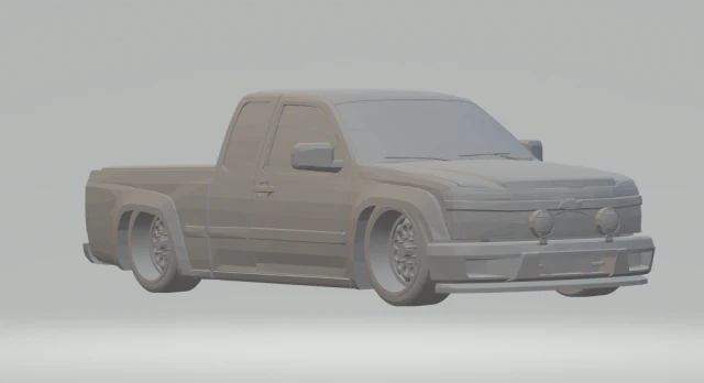 chevrolet colorado zl 3D Print Model .c4d .max .obj .3ds .fbx .stl .blend 